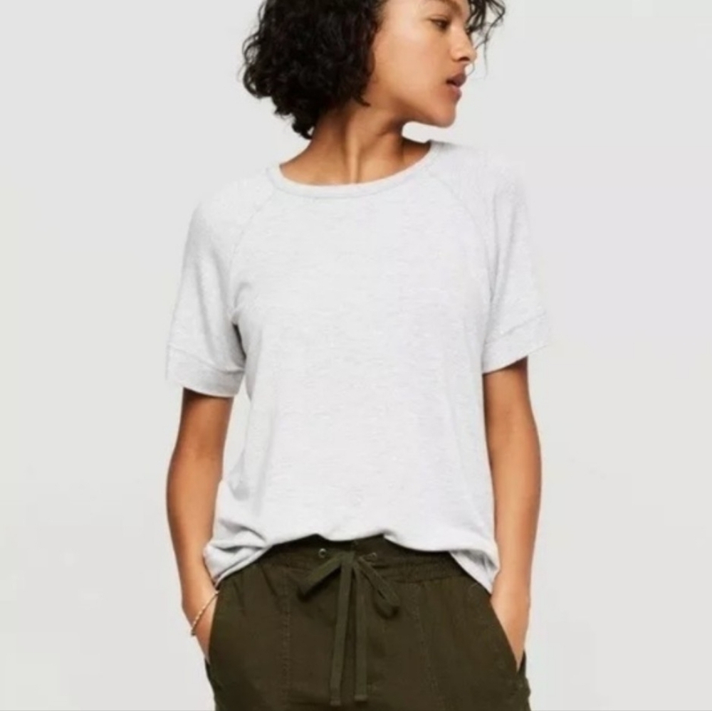 Lou & Grey Signaturesoft Tee Size L Gray